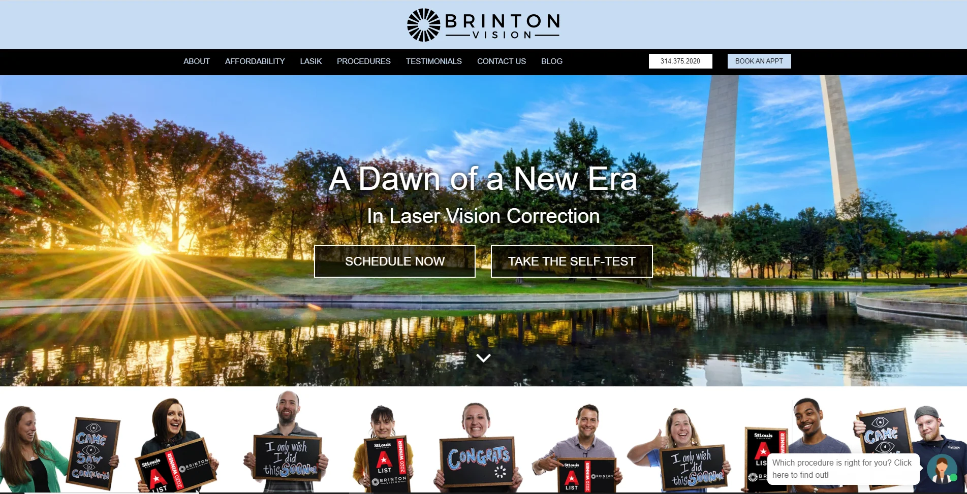 Brinton Vision Website