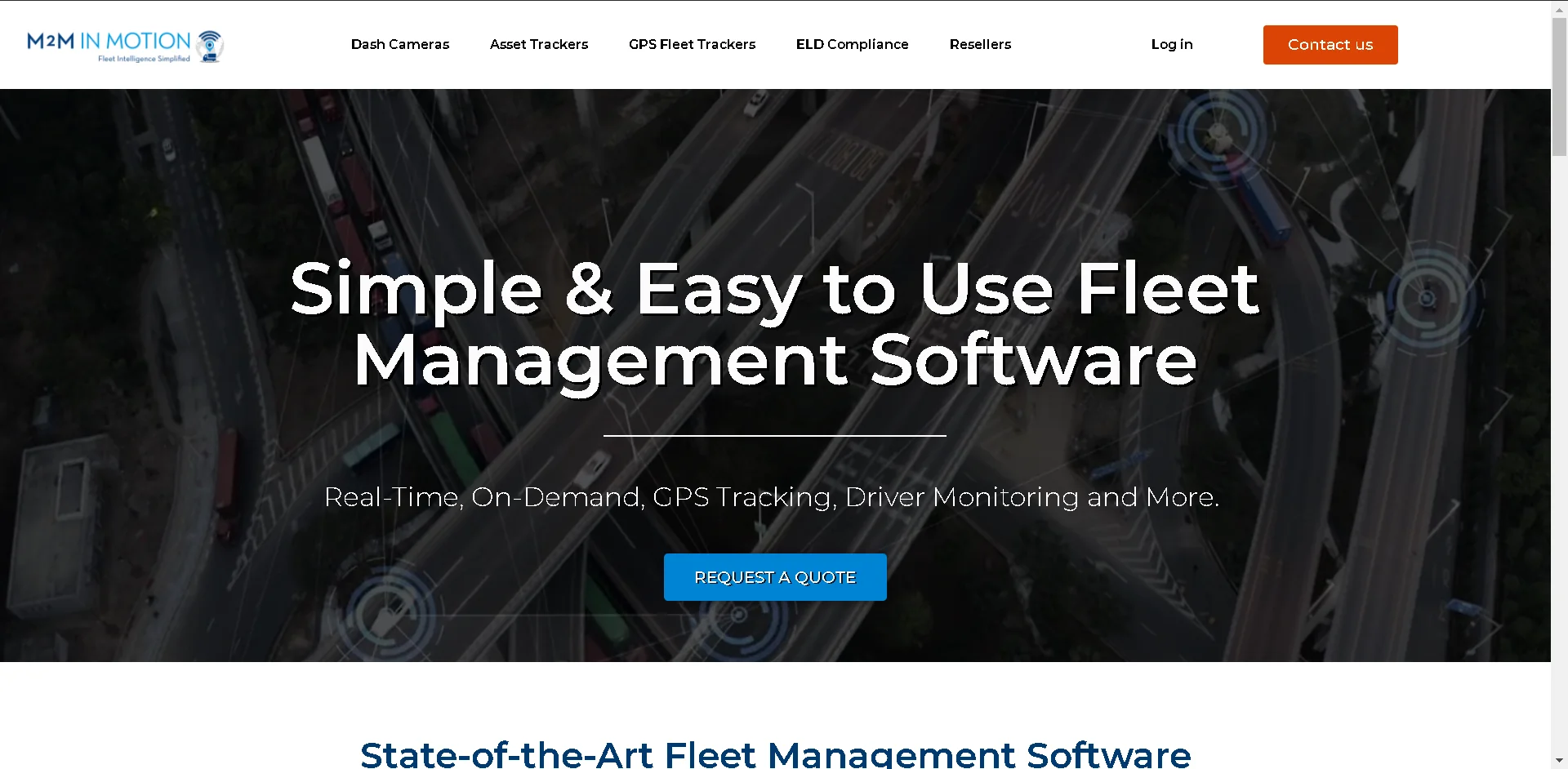 M2M in Motion Website