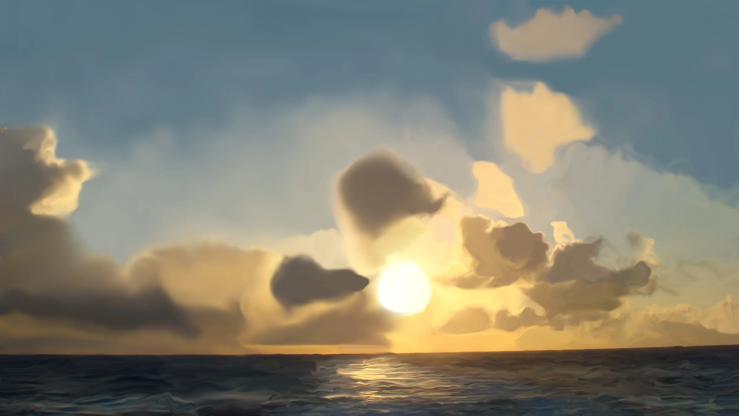Sunset Illustration